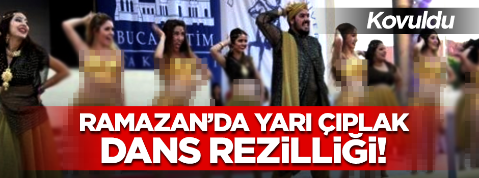 Ramazan'da dans ettiren dekan görevinden alındı!