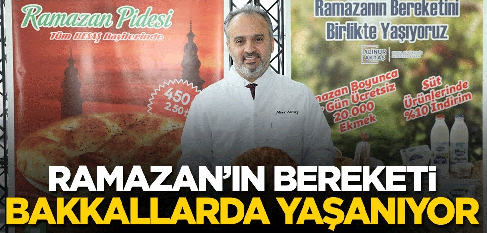 Ramazan’ın bereketi bakkallarda yaşanıyor