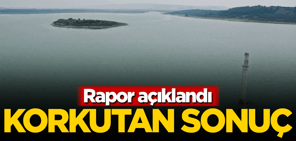 Rapor açıklandı! Korkutan sonuç