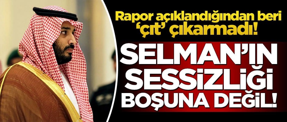 Rapor açıklandığından beri ‘çıt’ çıkarmadı! Selman’ın sessizliği boşuna değil!