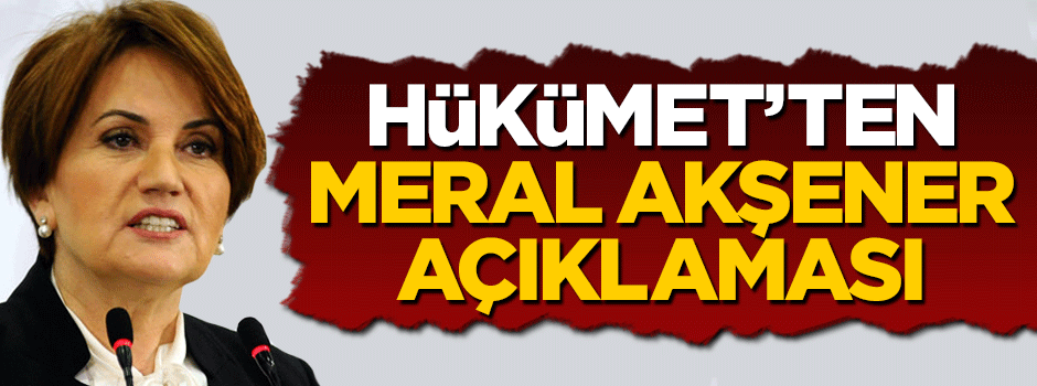 Recep Akdağ'dan Meral Akşener açıklaması