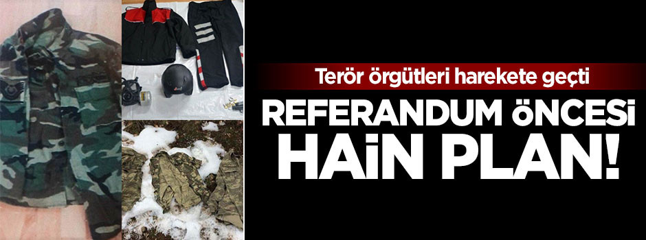 Referandum öncesi suikast planı!