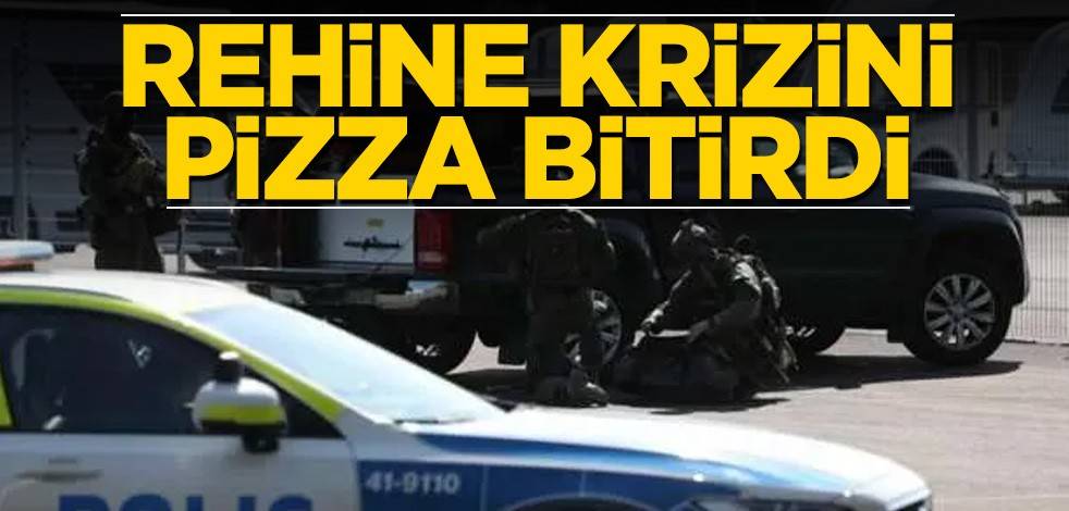 Rehine krizini pizza bitirdi