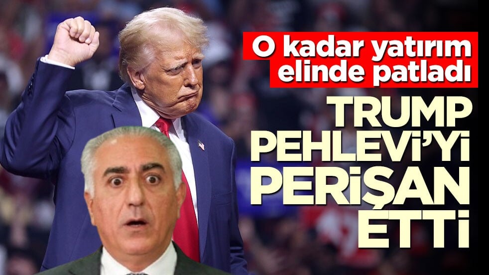 Rejimi yıkıp İran’ın başına geçmek istiyordu… Trump, Pehlevi için kararını verdi!