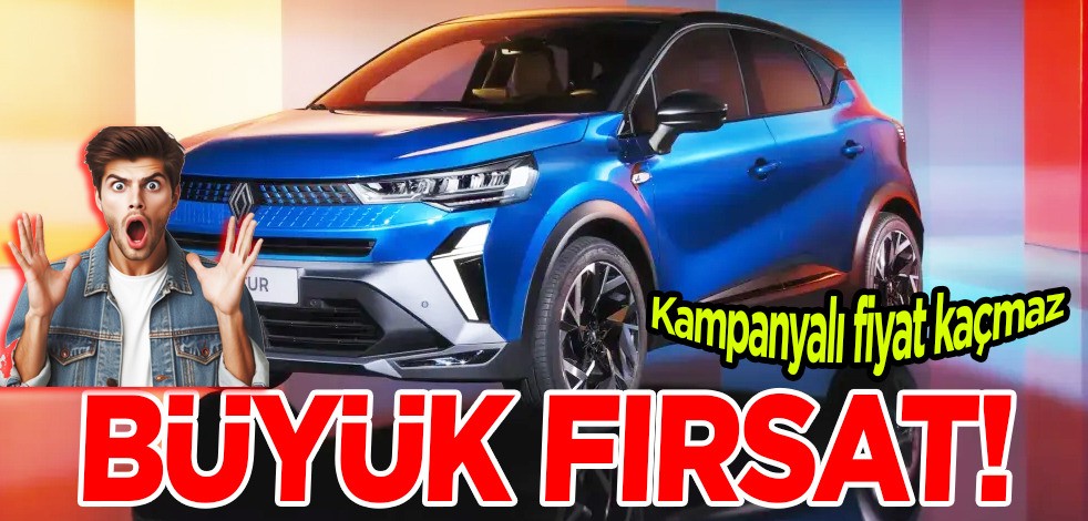 Renault’ta otomobiller 1 milyon TL’nin altında! Kampanyalı indirimi sadece bir gün değil temmuz ayı boyunca!