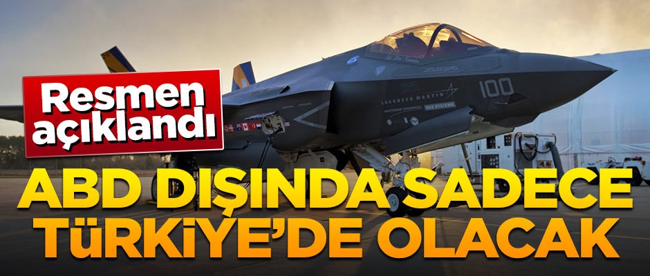 Resmen açıklandı: ABD dışında sadece Türkiye'de olacak
