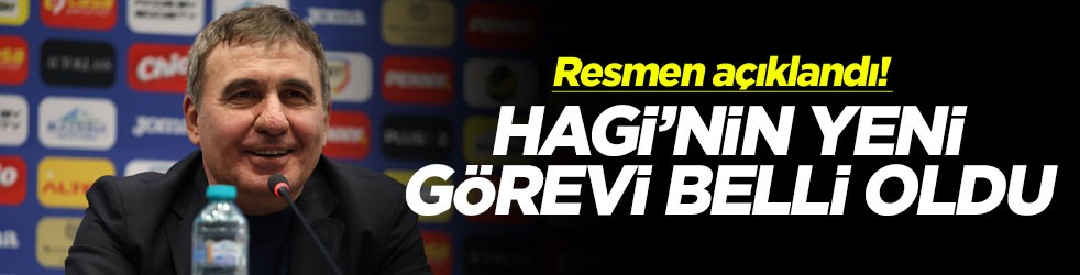 Resmen açıklandı! Hagi'nin yeni görevi oldu