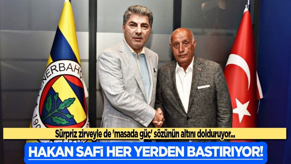 Resmen açıklandı: Hakan Safi her yerden bastırıyor! Hem transferde hem masada
