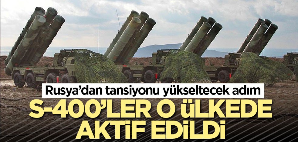 Resmen açıklandı! S-400 ve İskender sistemleri devreye sokuldu!