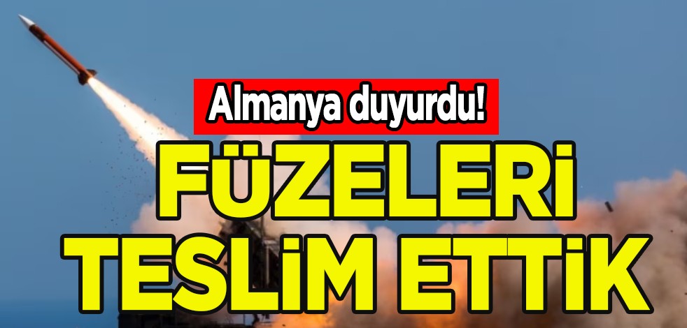 Resmen duyuruldu: Almanya: İlk Patriot füzelerini Kiev'e teslim ettik diyerek duyurdu