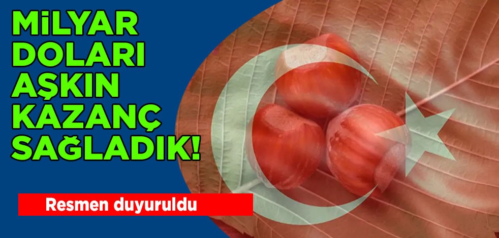 Resmen duyuruldu! Beklenen oluyor, kazanç süreci başladı: 1,9 milyar doları aşkın kazanç sağladık!