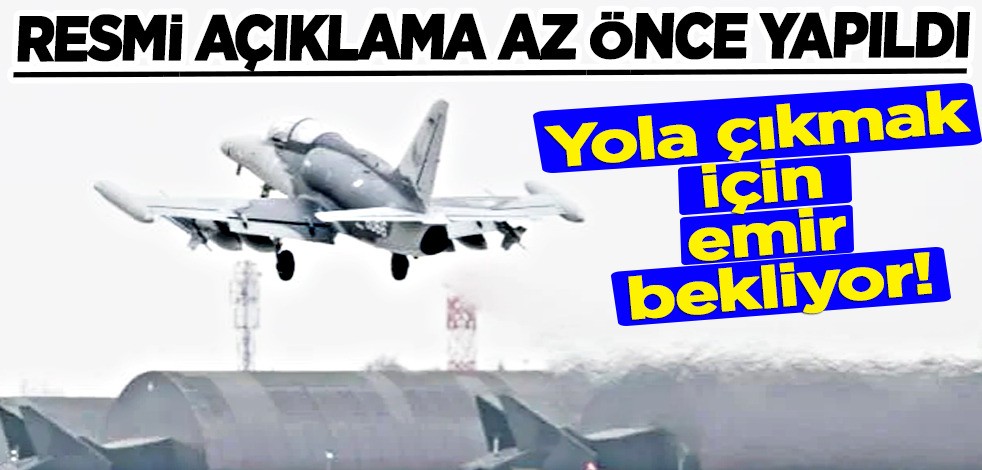 Resmi açıklama az önce yapıldı: L-159 jetleri yola çıkmak için emir bekliyor! Transfer hareketliliği