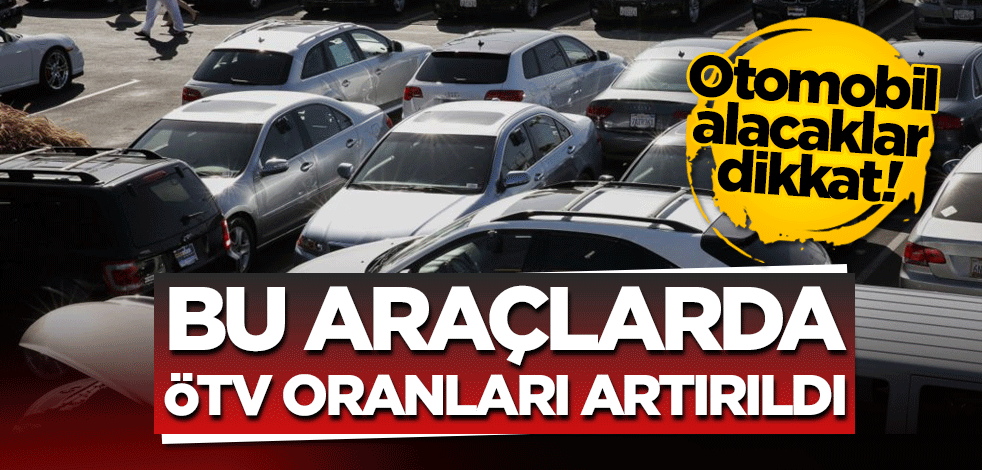 Resmi Gazete'de yayımlandı! Elektrikli araçlarda ÖTV oranları artırıldı