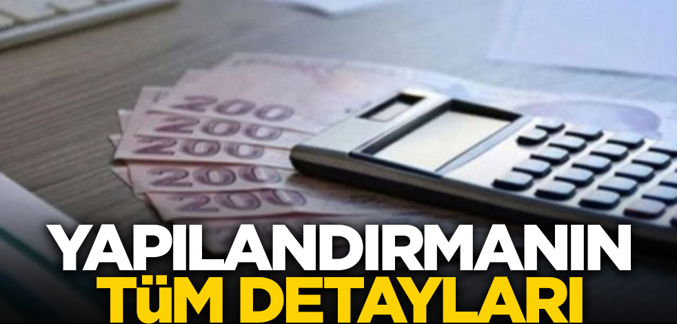 Resmi Gazete'de yayınlandı! İşte borçların yapılandırmasına ilişkin kanun ile ilgili tüm detaylar