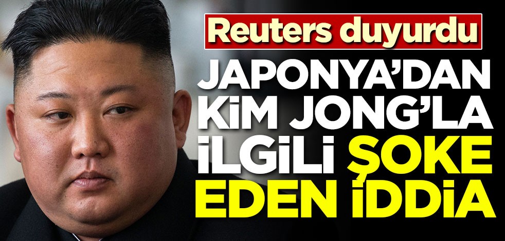 Reuters duyurdu! Japonya'dan şoke eden Kim Jong Un açıklaması