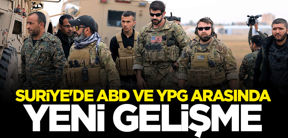 Reuters duyurdu! Suriye'de ABD ile YPG arasında yeni gelişme