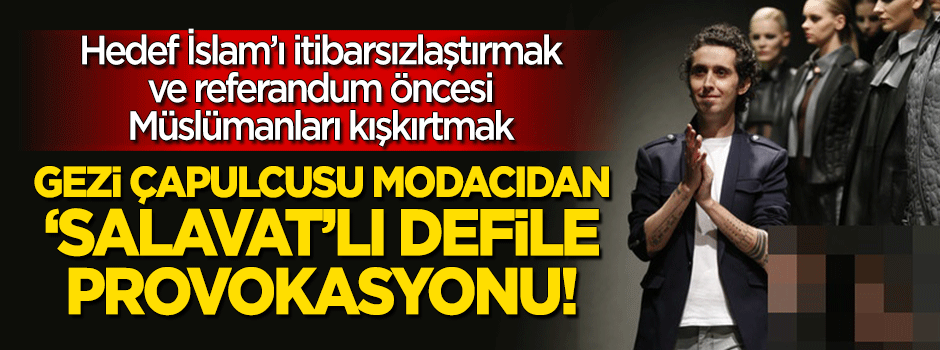 Rezalet defile tam bir provokasyon