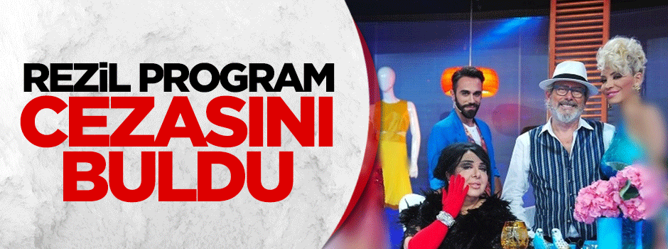 Rezalet programa para cezası