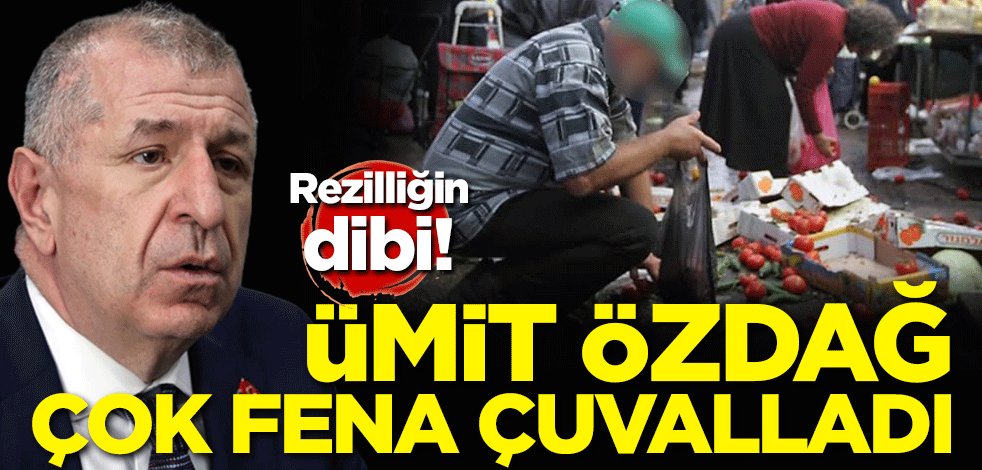 Rezilliğin dibi! Ümit Özdağ çok fena çuvalladı