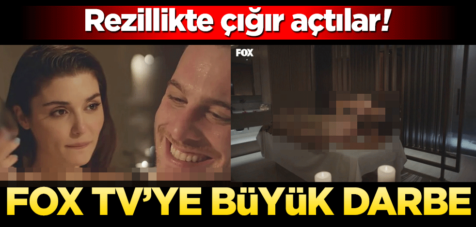 Rezillikte çığır açtılar, küvete girdiler! FOX TV’ye büyük darbe geldi