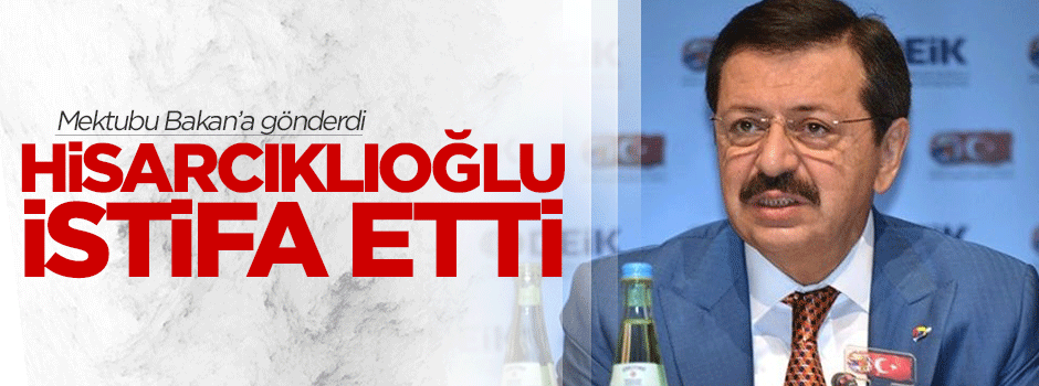 Rifat Hisarcıklıoğlu istifa etti!