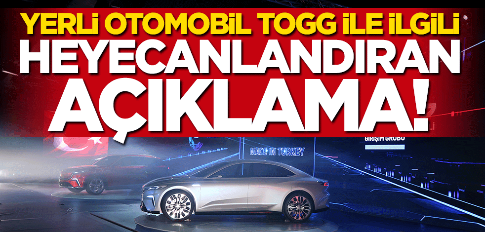 Rifat Hisarcıklıoğlu'ndan heyecanlandıran "TOGG" açıklaması