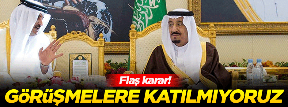 Riyad heyeti: Suriye barış görüşmelerine katılmıyoruz