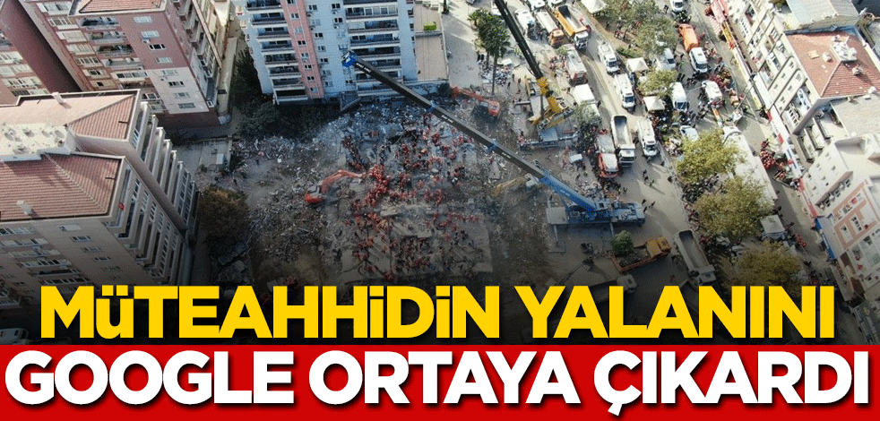 Rıza Bey Apartmanı'nın müteahhidinin yalanını Google ortaya çıkardı!