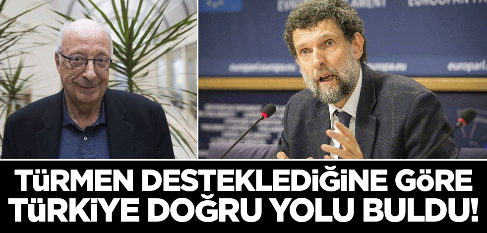 Rıza Türmen, Osman Kavala'yı savunduğuna göre Türkiye doğru yolda!