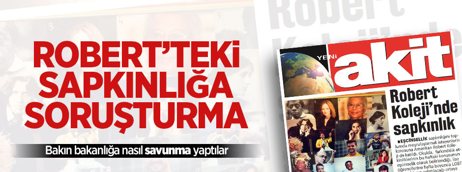 Robert Koleji'ndeki sapkınlığa soruşturma