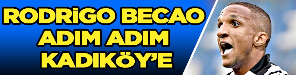 Rodrigo Becao Fenerbahçe'ye adım adım geliyor