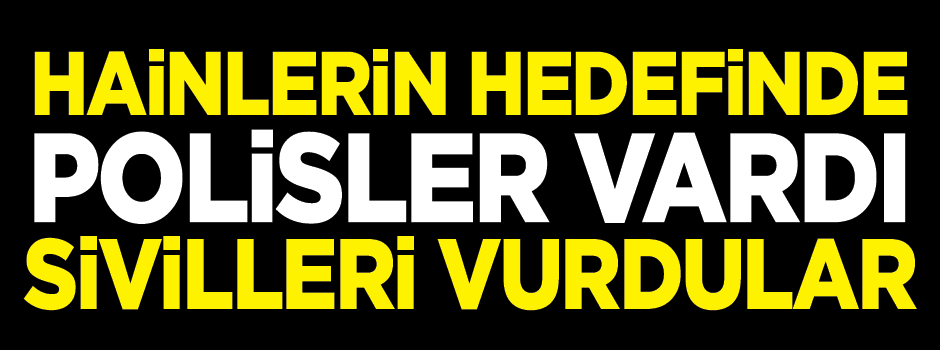 Roketatar polis aracı yerine çay ocağına isabet etti! 3 yaralı