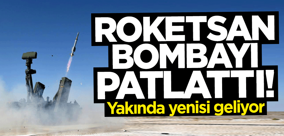 ROKETSAN'dan 150 kilometre menzilli yeni hava savunma füzesi müjdesi
