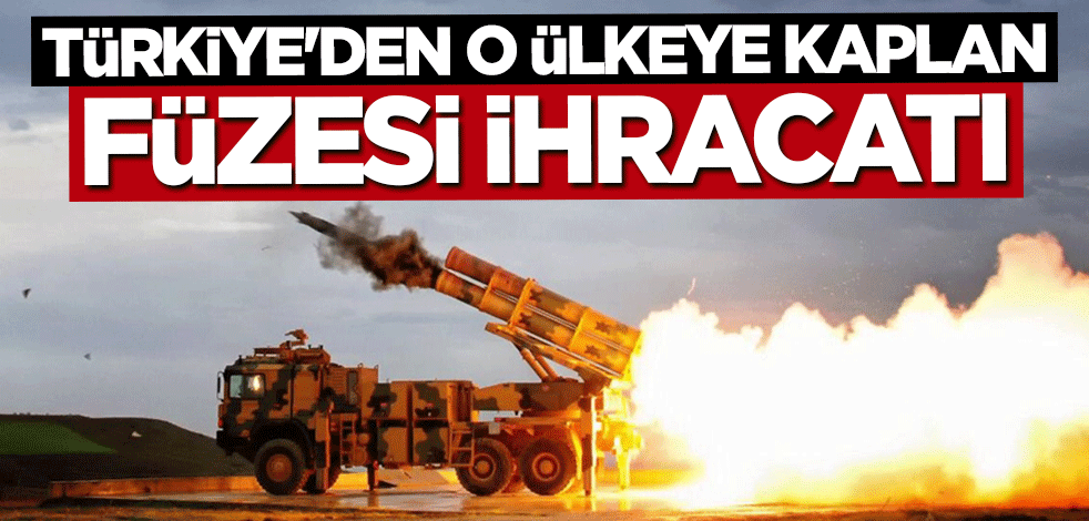 ROKETSAN'dan Bangladeş’e "TRG-300 KAPLAN Füzesi" ihracatı