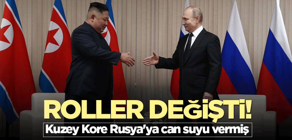 Roller değişti! Kuzey Kore, Rusya'ya can suyu vermiş