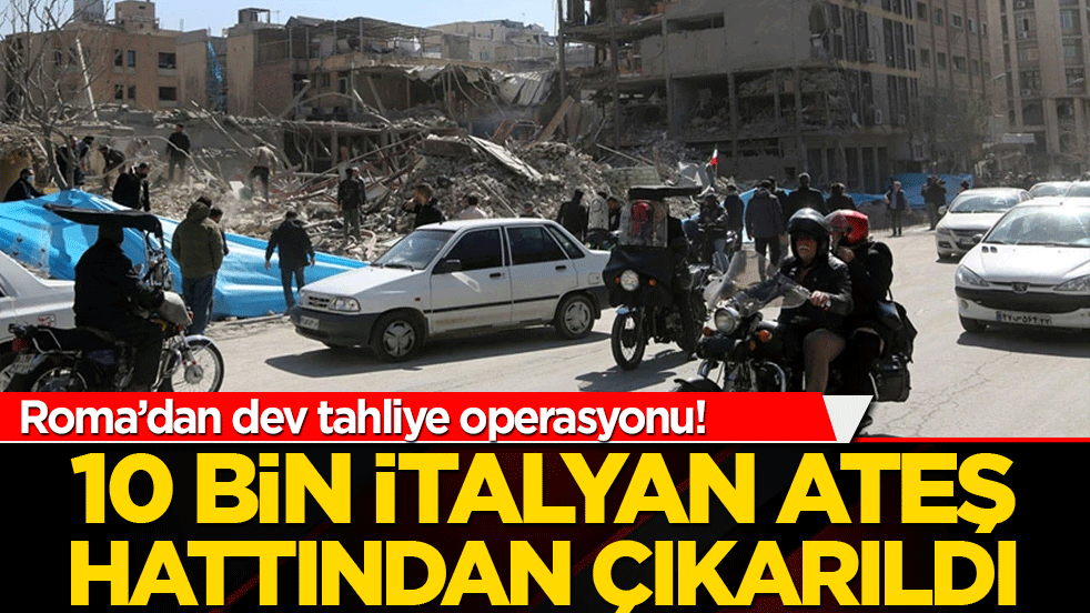 Roma’dan dev tahliye operasyonu! 10 bin İtalyan ateş hattından çıkarıldı