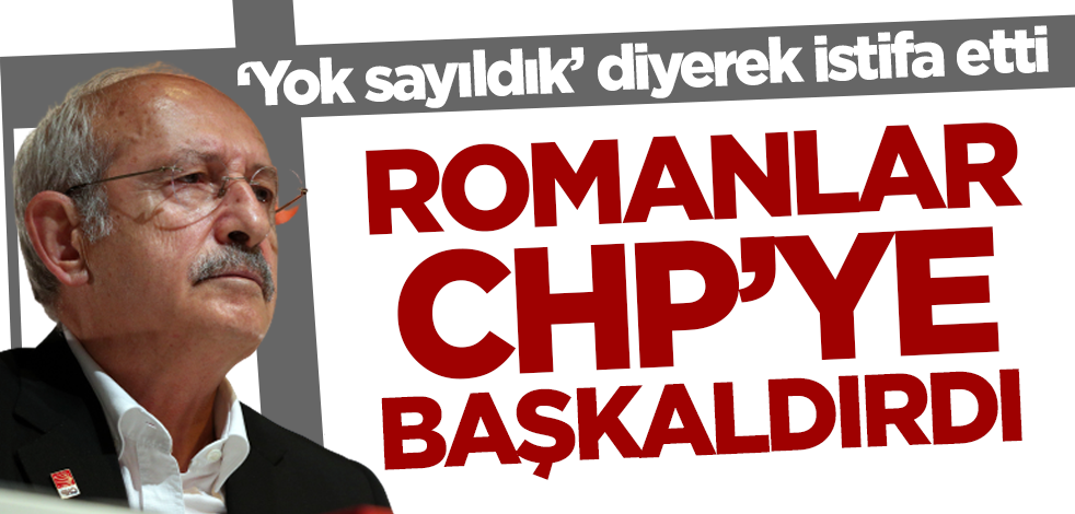 Romanlar CHP'ye başkaldırdı! Milletvekili Özcan Purçu 'Yok sayıldık' diyerek partisinden istifa etti