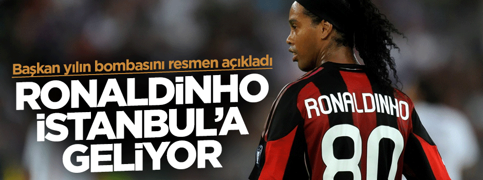 Ronaldinho Antalyaspor için geliyor