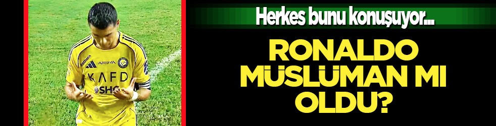 Ronaldo Müslüman mı oldu? Vatandaşlar aradı: Herkesin kafasında soru işareti oluştu!