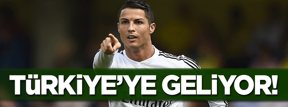 Ronaldo Türkiye'ye gelip kan verecek