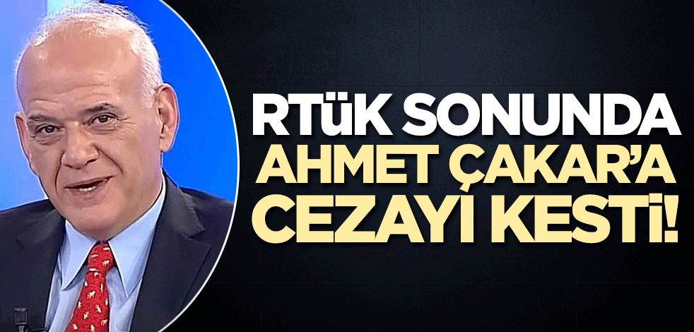 RTÜK sonunda cezayı kesti!