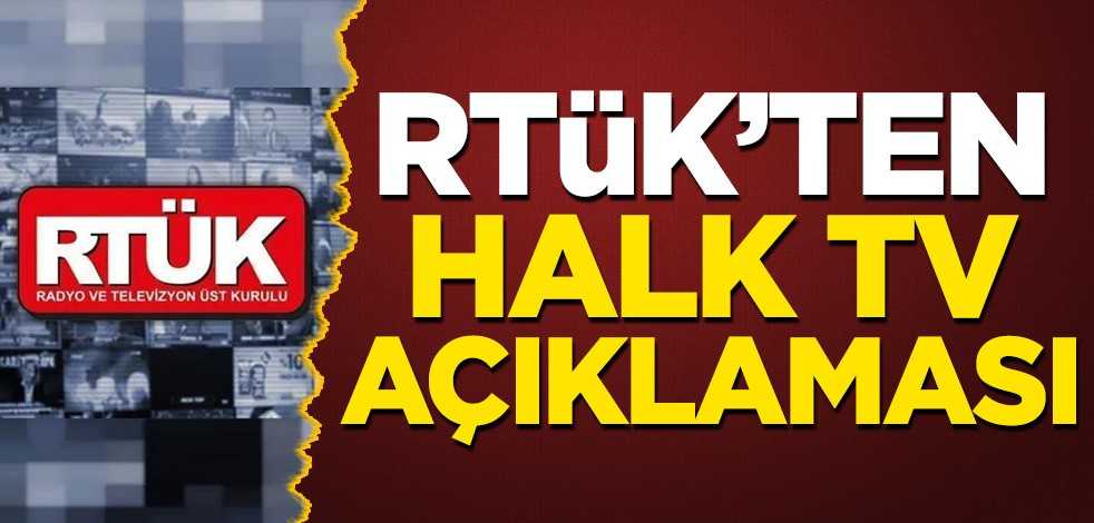 RTÜK'ten Halk TV açıklaması