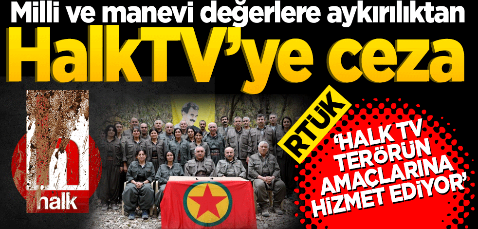 RTÜK'ten Halk TV'ye Ceza