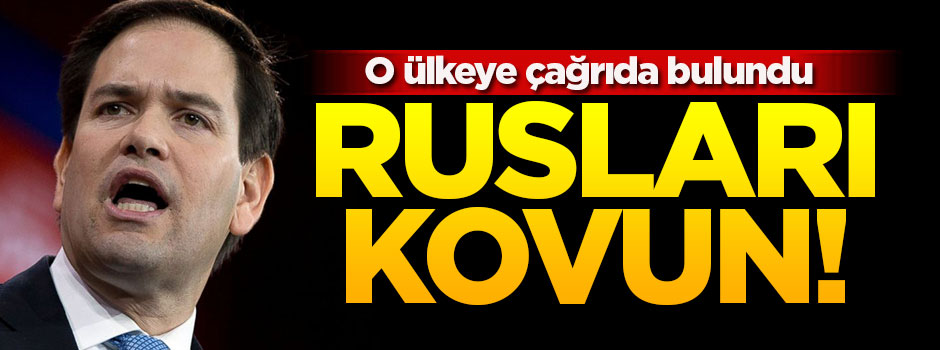 Rubio'dan Küba'ya öneri: Rusları kovun