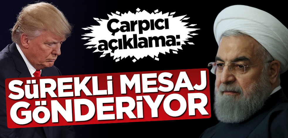 Ruhani: Washington yönetimi görüşmek için sürekli özel mesaj gönderiyor