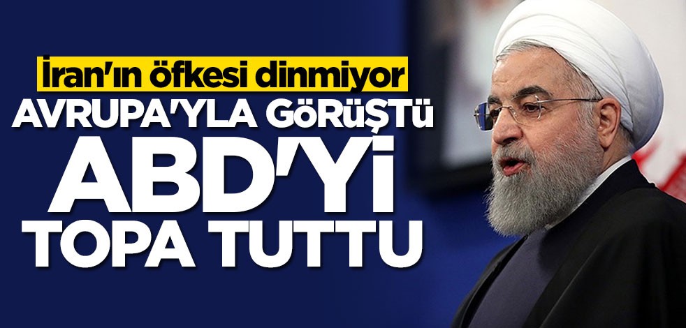 Ruhani'den ABD'ye sert tepki