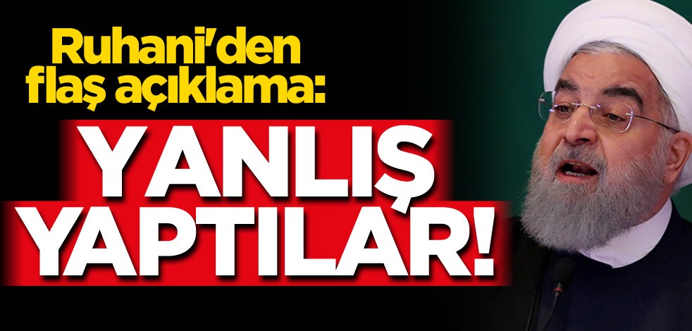 Ruhani'den Trump'ın Filistin planına tepki : Yenilgiye mahkumdur!
