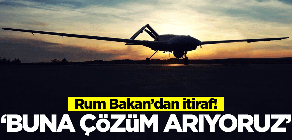 Rum Bakan'dan itiraf! "Buna çözüm arıyoruz"