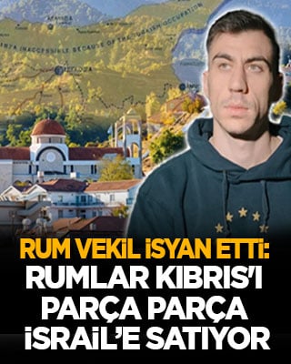 Rum vekil Avrupa Parlamentosu'nda isyan etti: Rumlar Kıbrıs'ı parça parça İsrail’e satıyor