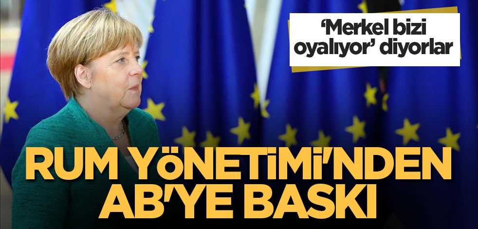 Rum Yönetimi'nden AB'ye yaptırım baskısı